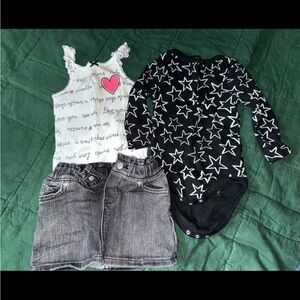 Black baby girl bundle